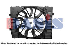 Větrák, chlazení motoru AKS DASIS 048178N