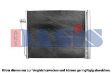 Kondenzátor, klimatizace AKS DASIS 052014N