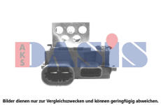 Předřazený odpor, elektromotor (ventilátor chladiče) AKS DASIS 068107N