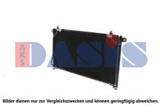 Kondenzátor, klimatizace AKS DASIS 072018N