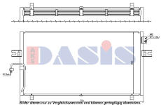 Kondenzátor, klimatizace AKS DASIS 072024N