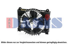 Větrák, chlazení motoru AKS DASIS 078089N
