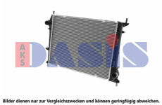 Chladič, chlazení motoru AKS DASIS 080092N