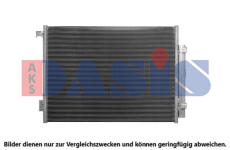 Kondenzátor, klimatizace AKS DASIS 082007N