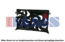 Větrák, chlazení motoru AKS DASIS 088155N