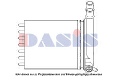 Výměník tepla, vnitřní vytápění AKS DASIS 089006N