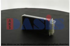 Výměník tepla, vnitřní vytápění AKS DASIS 089030N