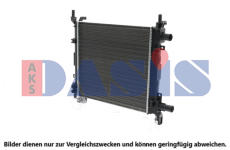 Chladič, chlazení motoru AKS DASIS 091280N
