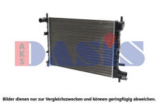 Chladič, chlazení motoru AKS DASIS 091350N