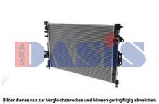 Chladič, chlazení motoru AKS DASIS 092028N