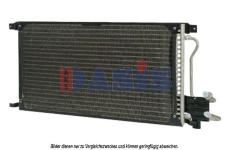 Kondenzátor, klimatizace AKS DASIS 092090N