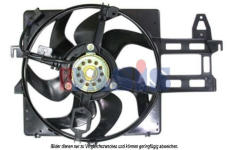 Větrák, chlazení motoru AKS DASIS 098035N