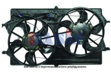 Větrák, chlazení motoru AKS DASIS 098093N