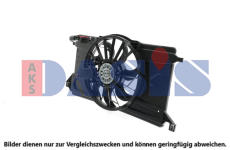 Větrák, chlazení motoru AKS DASIS 098125N
