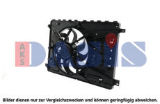 Větrák, chlazení motoru AKS DASIS 098135N