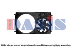 Větrák, chlazení motoru AKS DASIS 098162N