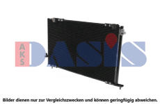 Kondenzátor, klimatizace AKS DASIS 102160N