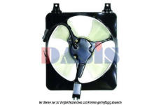 Větrák, chlazení motoru AKS DASIS 108043N