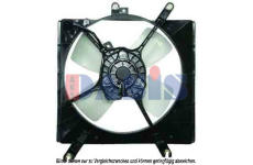 Větrák, chlazení motoru AKS DASIS 118018N