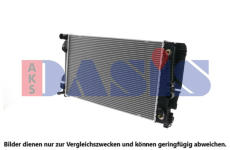 Chladič, chlazení motoru AKS DASIS 120047N