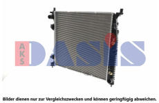 Chladič, chlazení motoru AKS DASIS 120134N