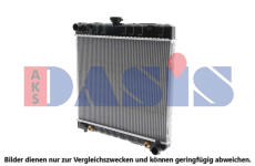 Chladič, chlazení motoru AKS DASIS 120180N