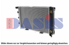 Chladič, chlazení motoru AKS DASIS 120410N