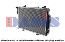 Chladič, chlazení motoru AKS DASIS 121150N