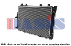 Chladič, chlazení motoru AKS DASIS 121460N