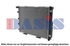Chladič, chlazení motoru AKS DASIS 121630N