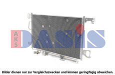 Kondenzátor, klimatizace AKS DASIS 122016N