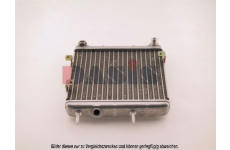 Olejový chladič, motorový olej AKS DASIS 126400N