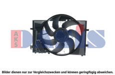 Větrák, chlazení motoru AKS DASIS 128107N
