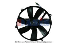 Větrák, kondenzátor klimatizace AKS DASIS 128122N