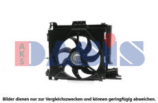 Větrák, chlazení motoru AKS DASIS 128173N