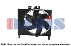 Větrák, chlazení motoru AKS DASIS 128186N