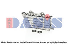 Olejový chladič, motorový olej AKS DASIS 136530N