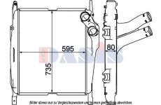 Chladič turba AKS DASIS 137016N