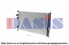 Chladič, chlazení motoru AKS DASIS 150154N