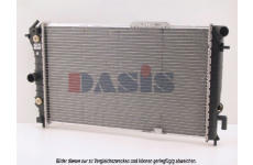 Chladič, chlazení motoru AKS DASIS 150670N