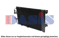 Kondenzátor, klimatizace AKS DASIS 152023N