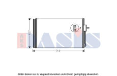Kondenzátor, klimatizace AKS DASIS 152047N