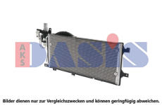 Kondenzátor, klimatizace AKS DASIS 152710N