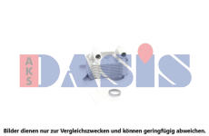 Olejový chladič, motorový olej AKS DASIS 156005N