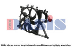 Větrák, chlazení motoru AKS DASIS 158021N