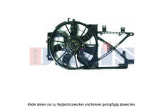 Větrák, chlazení motoru AKS DASIS 158055N