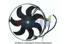 Větrák, kondenzátor klimatizace AKS DASIS 158065N