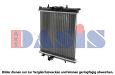Chladič, chlazení motoru AKS DASIS 160097N