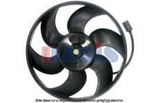 Větrák, chlazení motoru AKS DASIS 168014N