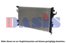 Chladič, chlazení motoru AKS DASIS 180001N